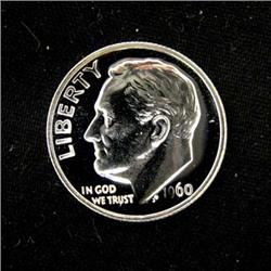 1960 S PROOF SILVER ROOSEVELT DIME