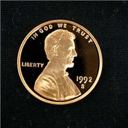 1992-S PROOF LINCOLN CENT 