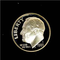 1989-S PROOF ROOSEVELT DIME