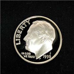 1996-S PROOF ROOSEVELT DIME