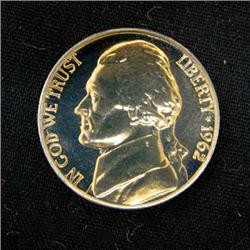 1962 PROOF JEFFERSON NICKEL 