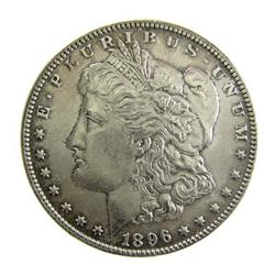 1896-P MORGAN SILVER DOLLAR #38 BRILLIANT UNCIRCULATED