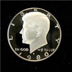 1980-S PROOF KENNEDY HALF DOLLAR