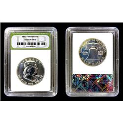 SLABBED 1963-P SILVER PROOF FRANKLIN HALF DOLLAR! 