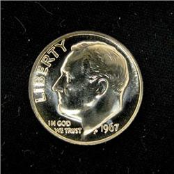 1967 SPECIAL MINT SET ROOSEVELT DIME