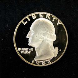 1982-S PROOF WASHINGTON QUARTER
