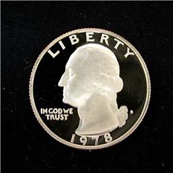 1978-S PROOF WASHINGTON QUARTER