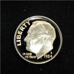 1984-S PROOF ROOSEVELT DIME