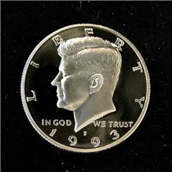 1993-S PROOF KENNEDY HALF DOLLAR