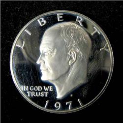 1971-S SILVER PROOF EISENHOWER LARGE DOLLAR #82