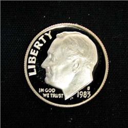 1983-S PROOF ROOSEVELT DIME