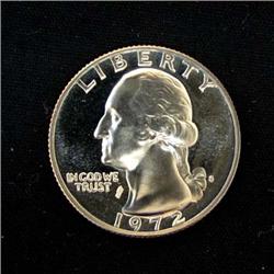 1972-S  PROOF WASHINGTON QUARTER