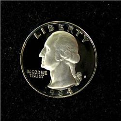 1984-S PROOF WASHINGTON QUARTER