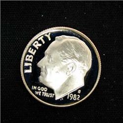 1982-S PROOF ROOSEVELT DIME