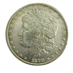 1878-S MORGAN SILVER DOLLAR #42 BRILLIANT UNCIRCULATED