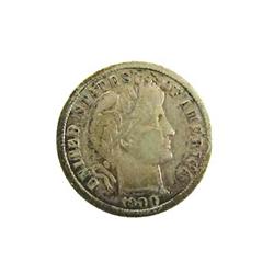 1900-S BARBER HEAD DIME CF #30