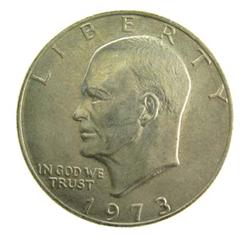 1973-P EISENHOWER LARGE DOLLAR #47 BRILLIANT UNCIRCULATED