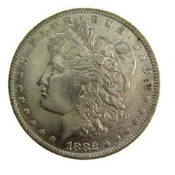 1882-O MORGAN SILVER DOLLAR #45 BRILLIANT UNCIRCULATED
