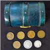 Image 5 : COIN COLLECTION FOUND IN SMALL TREASURE BOX