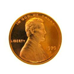 1970-S PROOF LINCOLN CENT 