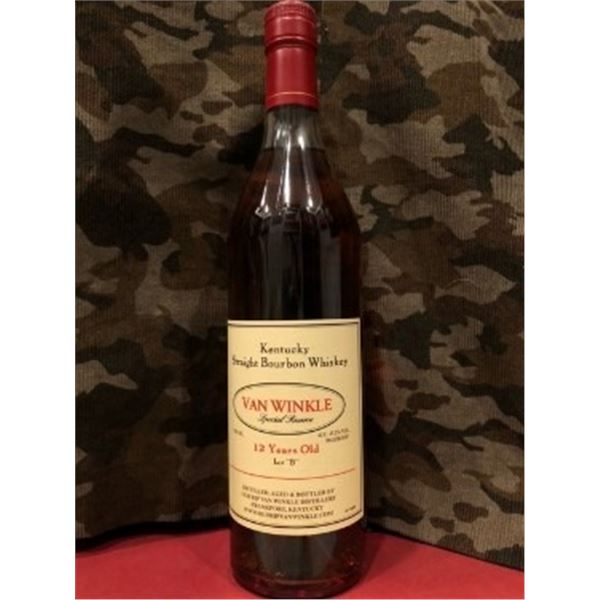 Pappy Van Winkle 12 yr Lot B - IN ROOM BIDDING ONLY