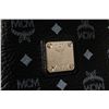 Image 5 : MCM Black Monogram Visetos Canvas Leather Tote Bag