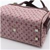 Image 3 : Louis Vuitton Pink Monogram Mini Lin Canvas Leather Josephine PM Handbag