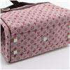 Image 4 : Louis Vuitton Pink Monogram Mini Lin Canvas Leather Josephine PM Handbag