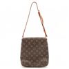 Image 2 : Louis Vuitton Brown Monogram Canvas Leather Musette Salsa Short Strap PM Shoulde