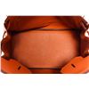 Image 8 : Hermes Orange Togo Leather Candy Birkin 35 cm Handbag