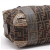 Image 4 : Fendi Brown Zucca Canvas Leather B Mix Boston Handbag 8BL095