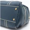 Image 3 : Louis Vuitton Blue Suhali Leather Carryall 40cm Duffle Bag