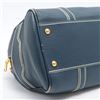 Image 4 : Louis Vuitton Blue Suhali Leather Carryall 40cm Duffle Bag
