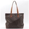 Image 2 : Louis Vuitton Brown Monogram Canvas Leather Cabas Mezzo Tote Bag