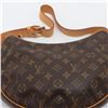 Image 6 : Louis Vuitton Brown Monogram Canvas Leather Croissant MM Bag
