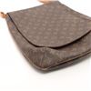 Image 4 : Louis Vuitton Brown Monogram Canvas Leather Musette Salsa GM Short Shoulder Stra