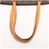 Image 5 : Louis Vuitton Brown Monogram Canvas Leather Sac Shopping Tote Bag