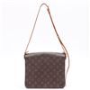 Image 2 : Louis Vuitton Brown Monogram Canvas Leather Cartouchiere GM Crossbody Bag