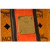 Image 5 : MCM Cognac Monogram Visetos Canvas Leather Orange Rudic Tote Bag