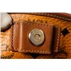 Image 7 : MCM Cognac Monogram Visetos Canvas Leather Orange Rudic Tote Bag