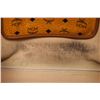 Image 9 : MCM Cognac Monogram Visetos Canvas Leather Orange Rudic Tote Bag