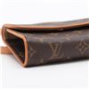 Image 4 : Louis Vuitton Brown Monogram Canvas Leather Florentine Pochette Waist Bag