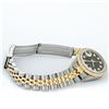 Image 6 : Rolex Ladies 2T 26MM Black Diamond Bezel 1 ctw 18K Yellow Gold Datejust Wristwat