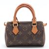 Image 1 : Louis Vuitton Brown Monogram Canvas Leather Mini Speedy Bag