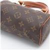 Image 3 : Louis Vuitton Brown Monogram Canvas Leather Mini Speedy Bag