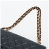 Image 5 : Chanel Classic Navy Blue Quilted Lambskin Leather CC Single Flap Shoulder Bag