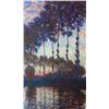 Image 1 : Claude Monet - Poplars, Sunset