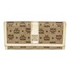 Image 1 : MCM Brown Monogram Visetos Canvas Leather Long Flap Wallet