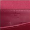 Image 8 : Louis Vuitton Red Monogram Vernis Leather Ana Clutch