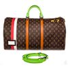 Image 1 : Louis Vuitton x Virgil Abloh Brown Multicolor Monogram Canvas Leather Trunk Lï¿½